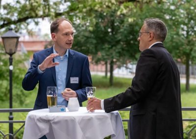 Gespräche der BVBS-Mitglieder auf dem Politischen Abend in Berlin