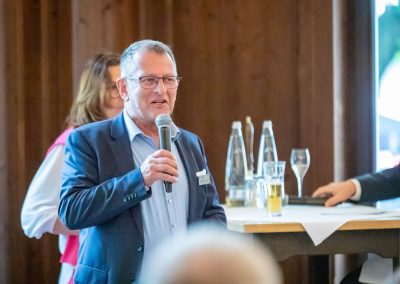 Beginn des Politischen Abends des BVBS im Zollpackhof Berlin