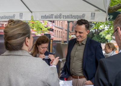 Politischer Abend des BVBS im Zollpackhof - Empfang