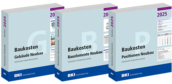 Baukosten_RGB Titel Objektdaten Freianlagen 2025, BKI