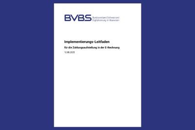 Imple­men­tie­rungs-Leit­fa­den für ISY­BAU-Daten­for­ma­te vom BVSB veröffentlicht