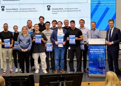 Hackathon BIM-Portal Berlin Siegerteams