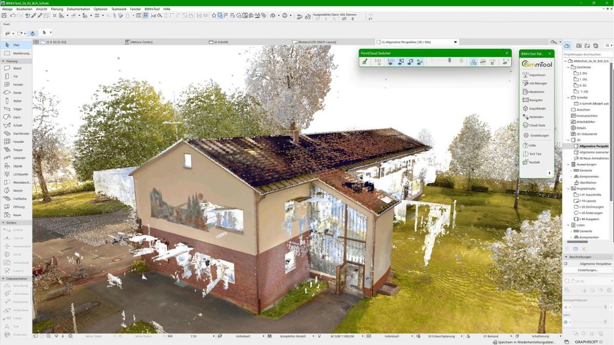 Archicad BIMmTool für das Bauen im Bestand