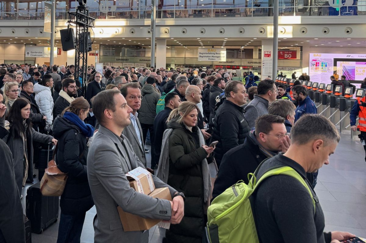 Eröffnung BAU 2025 in München 