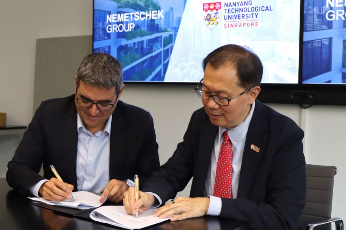 20251016_Nemetschek_NTU_Singapore Nemetschek Group und NTU Singapore schließen Partnerschaft für KI und nachhaltiges Bauen