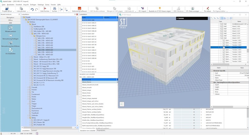 Softech Avanti BIM Viewer 