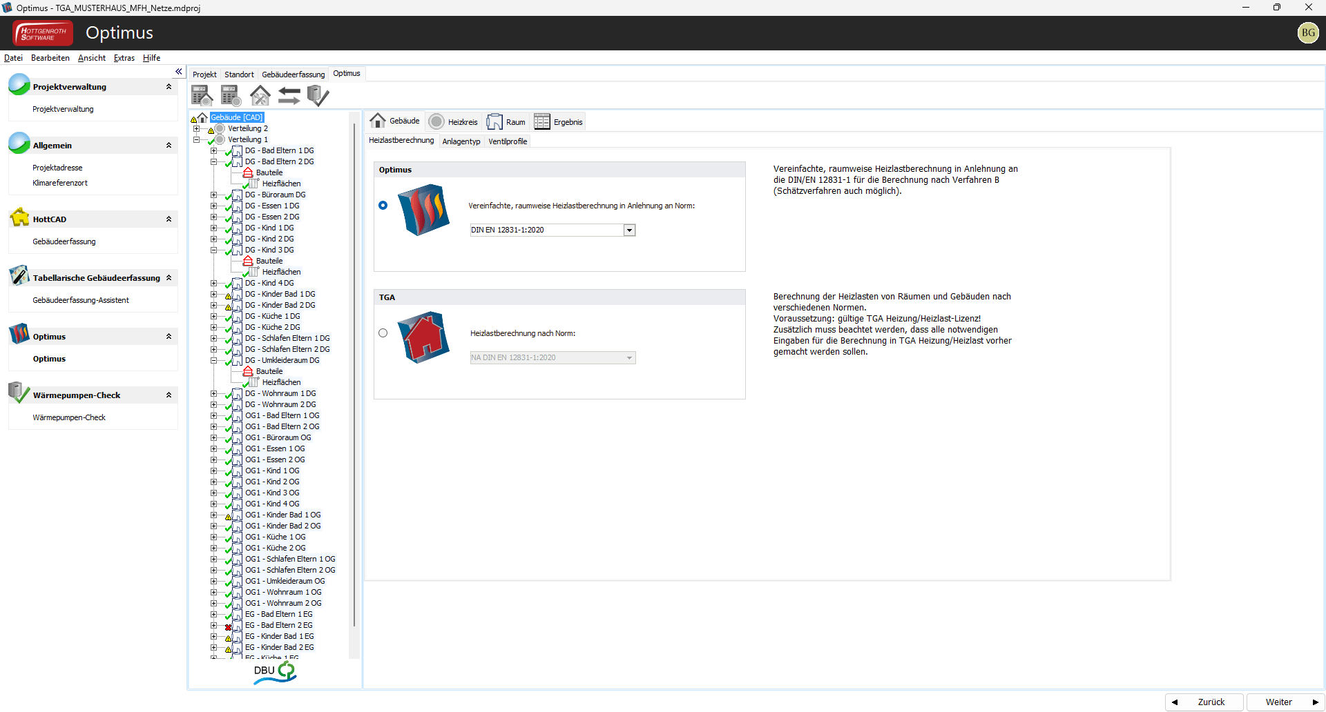 Hottgenroth Optimus alte Oberfläche