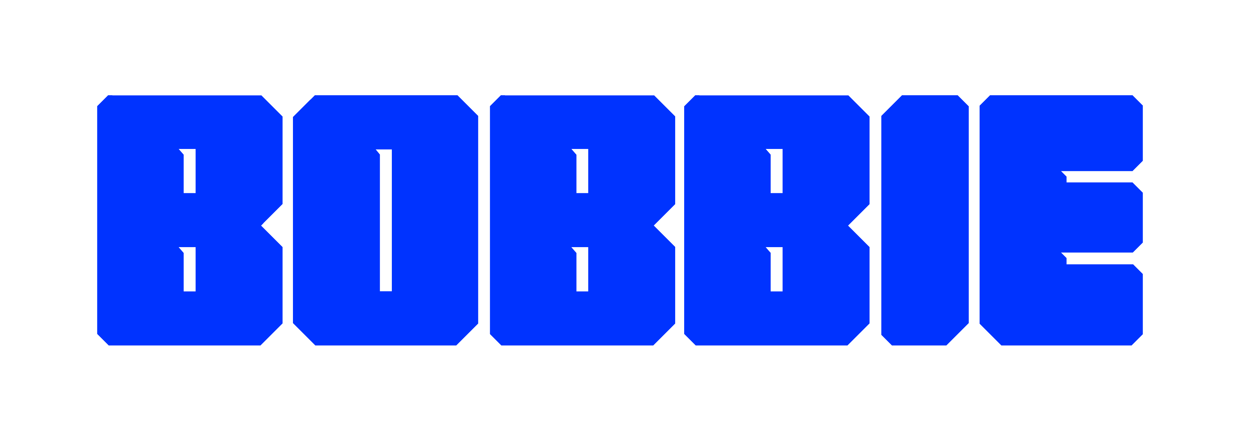 Blaues Logo der bobbie Deutschland Vertriebs GmbH 