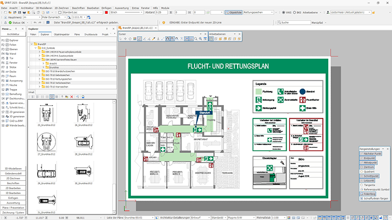 Screenshot aus der Software SPIRIT von Softtech