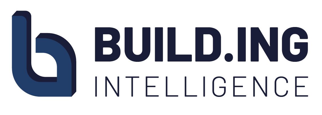Blaues Logo der BUILD.ING Intelligence GmbH