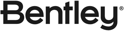 Schwarzes Logo Bentley Systems/Schriftzug
