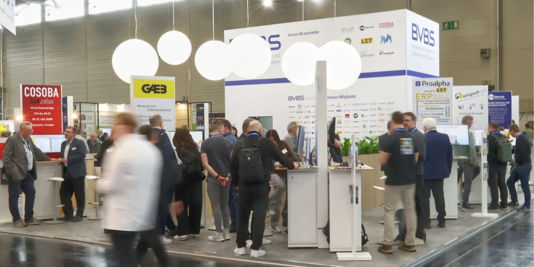 BVBS BAU 2027 Messestand