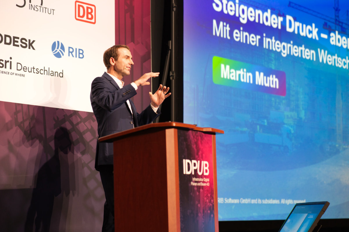 RIB Software ist Sponsor des Kongresses Infrastruktur digital Planen und Bauen 4.0 