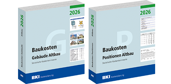 Fachbücher Baukosten Altbau 2026
